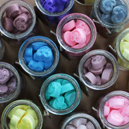 Botellas de cera de soja - Café