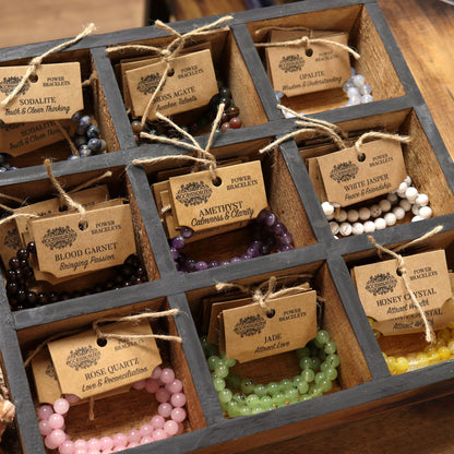 Brazalete de Energía - Ágata de musgo