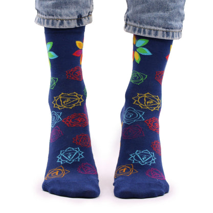 Calcetines Hop Hare (41-46) - Chakra del arcoíris