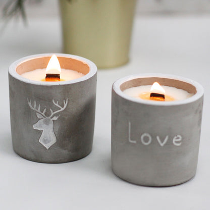 Olla mediana - Love - Purple Fig & Casis