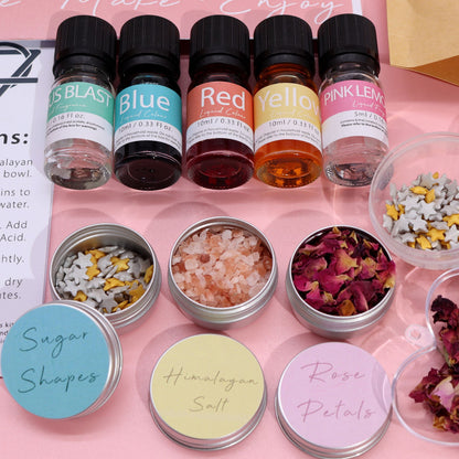 Kit de bombas de baño - Rosa y chicle